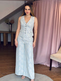 Set baby blue