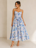 Floral azul